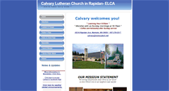 Desktop Screenshot of calvaryrapidan.org